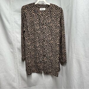 Zebra Print Tunic‎ Top